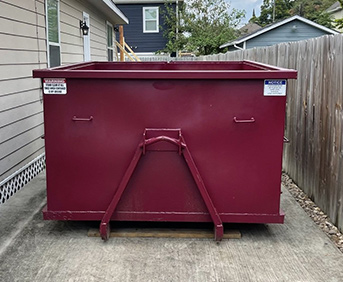 10 yard roll off dumpster rental